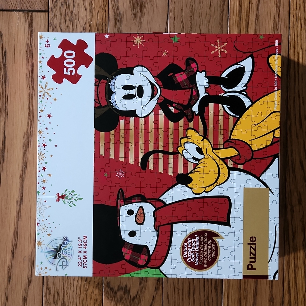 Disney Store Holiday Puzzle NIB